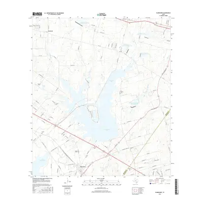 2016 Map of Elmendorf, 2016 Print