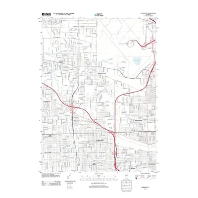 2012 Map of Elmhurst, 2012 Print