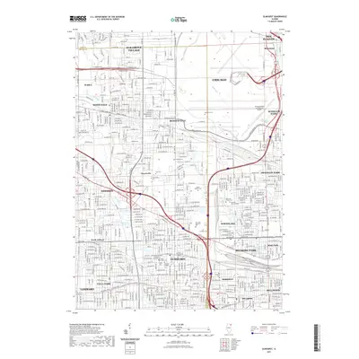 2021 Map of Elmhurst, 2021 Print