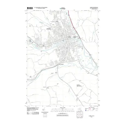 2010 Map of Elmira, 2010 Print