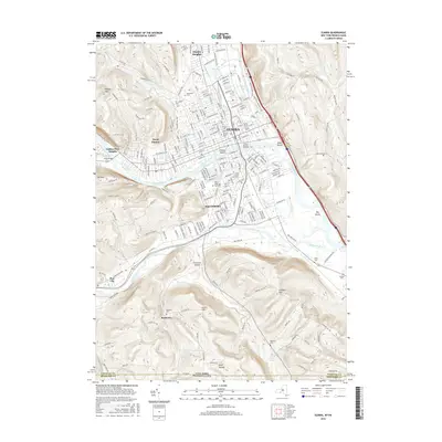 2016 Map of Elmira, 2016 Print