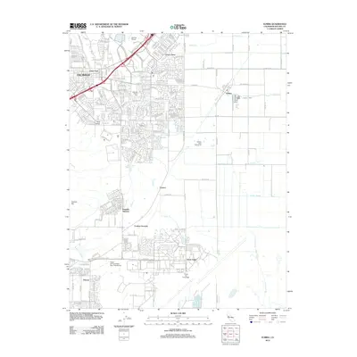 2012 Map of Elmira, 2012 Print