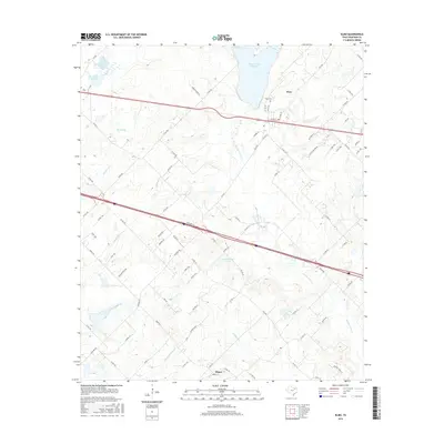 2016 Map of Elmo, 2016 Print