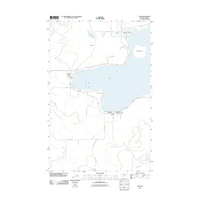2011 Map of Elmo, 2011 Print