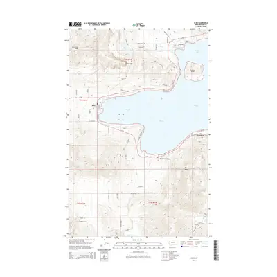 2014 Map of Elmo, 2014 Print