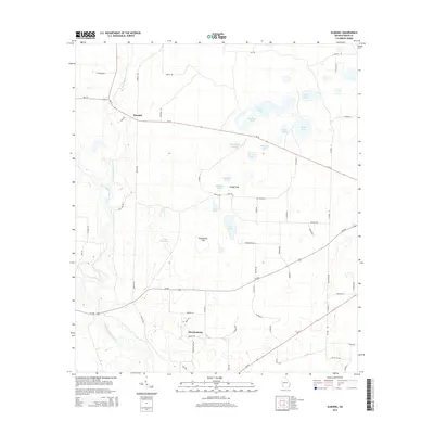2014 Map of Elmodel, 2014 Print
