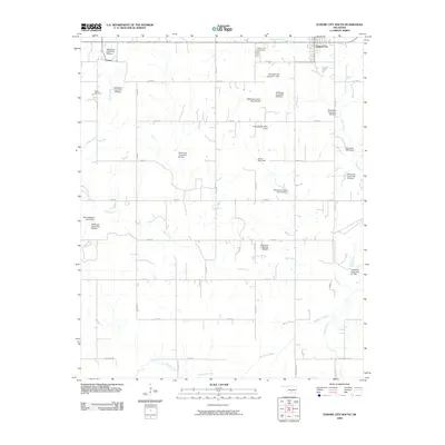 2009 Map of Elmore City South, 2009 Print