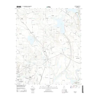 2014 Map of Elmore, 2014 Print