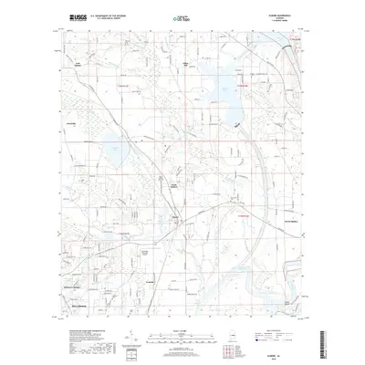 2018 Map of Elmore, 2018 Print