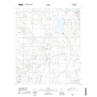 2020 Map of Elmore, 2020 Print