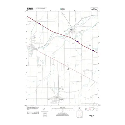 2010 Map of Elmore, 2010 Print
