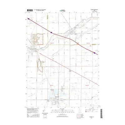 2016 Map of Elmore, 2016 Print