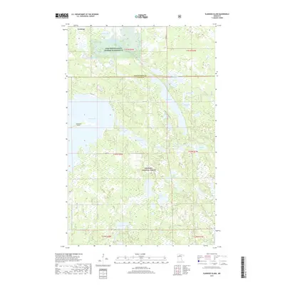 2019 Map of Elmwood Island, 2019 Print