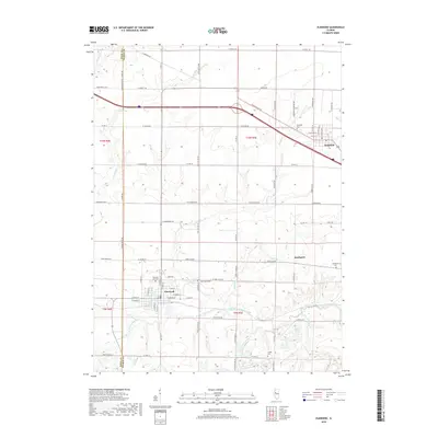 2018 Map of Elmwood, 2018 Print