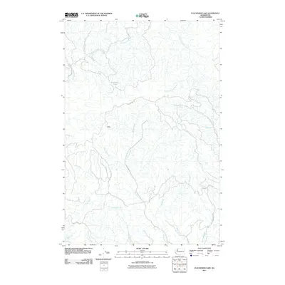 2011 Map of Elochoman Lake, 2011 Print
