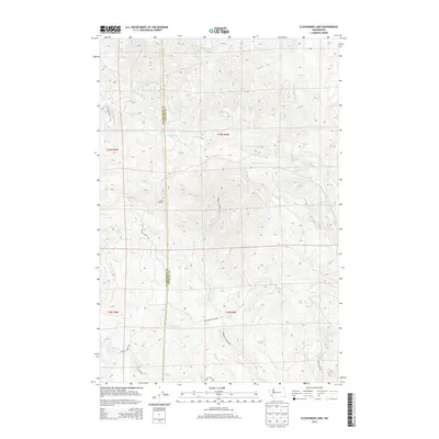 2013 Map of Elochoman Lake, 2013 Print