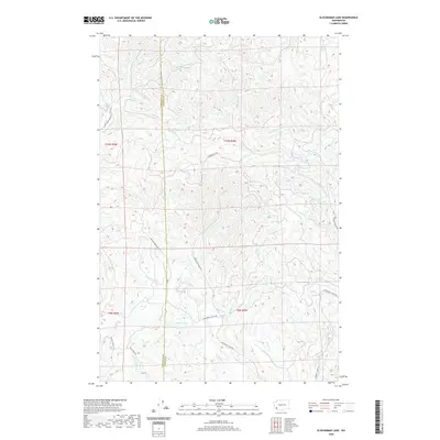 2020 Map of Elochoman Lake, 2020 Print