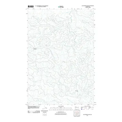 2011 Map of Elochoman Pass, 2011 Print