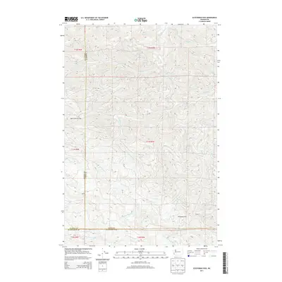2013 Map of Elochoman Pass, 2013 Print