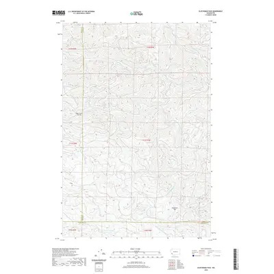 2020 Map of Elochoman Pass, 2020 Print