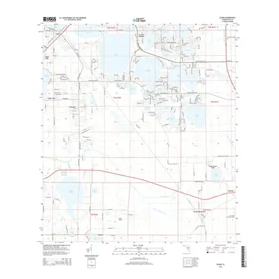 2015 Map of Eloise, 2015 Print