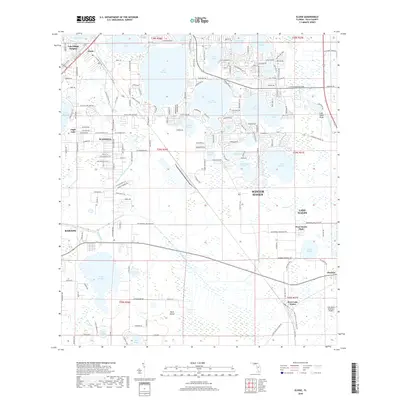 2018 Map of Eloise, 2018 Print