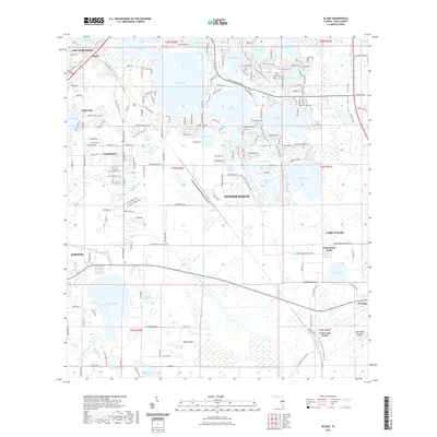 2021 Map of Eloise, 2021 Print
