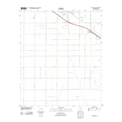 2011 Map of Eloy South, 2011 Print