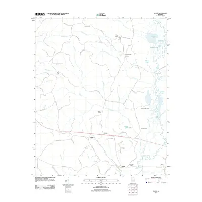 2011 Map of Elrod, 2011 Print