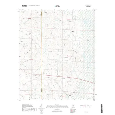 2018 Map of Elrod, 2018 Print