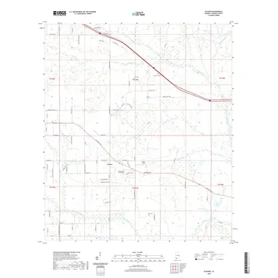 2020 Map of Elsanor, 2020 Print