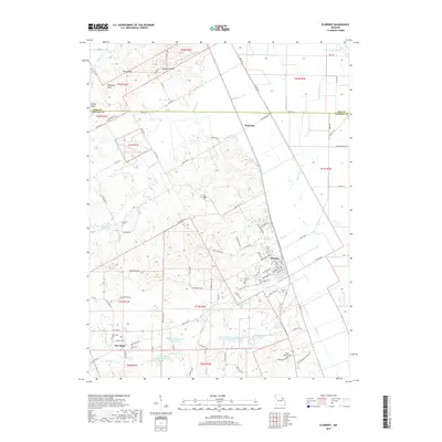 2017 Map of Elsberry, 2017 Print