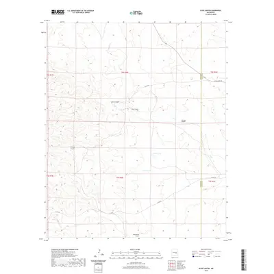 2020 Map of Elsie Canyon, 2020 Print
