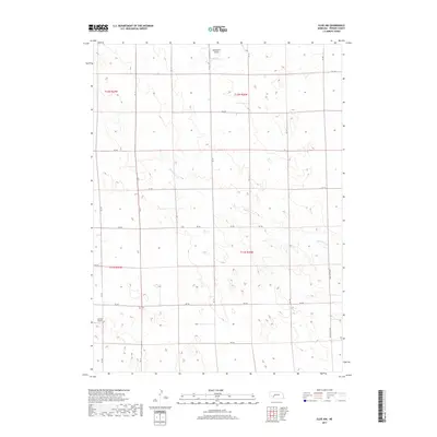 2017 Map of Elsie NW, 2017 Print