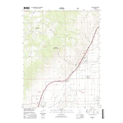 2017 Map of Elsinore, 2017 Print