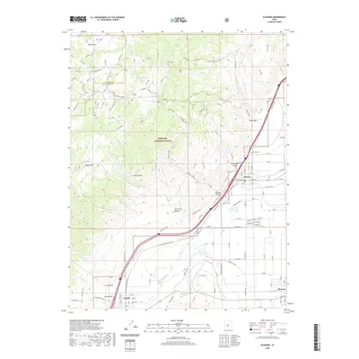 2020 Map of Elsinore, 2020 Print