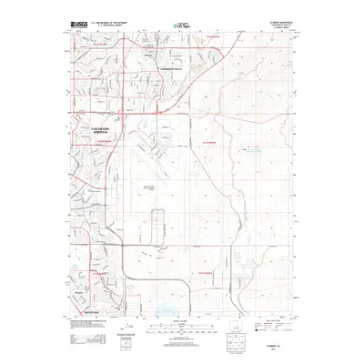 2013 Map of Elsmere, 2013 Print