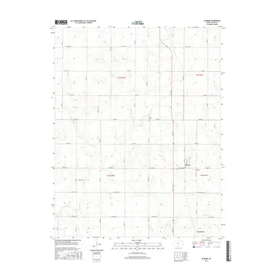 2015 Map of Elsmore, 2015 Print