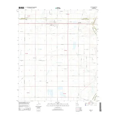 2015 Map of Elton, 2015 Print