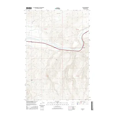 2017 Map of Elton, 2017 Print