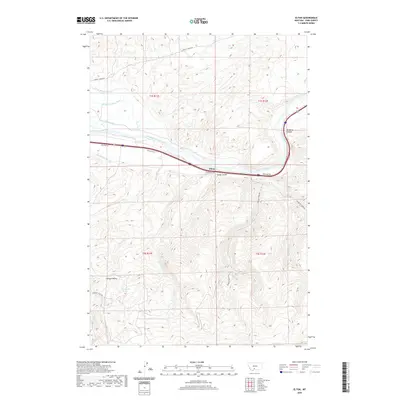 2020 Map of Elton, 2020 Print