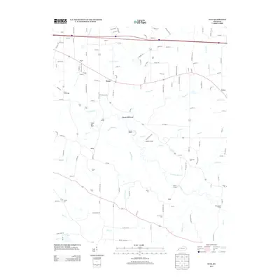 2013 Map of Elva, 2013 Print