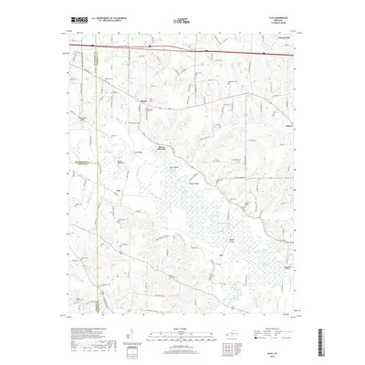 2019 Map of Elva, 2019 Print