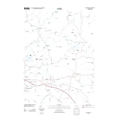 2013 Map of Elverson, 2013 Print