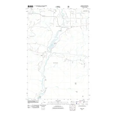 2011 Map of Elwha, 2011 Print
