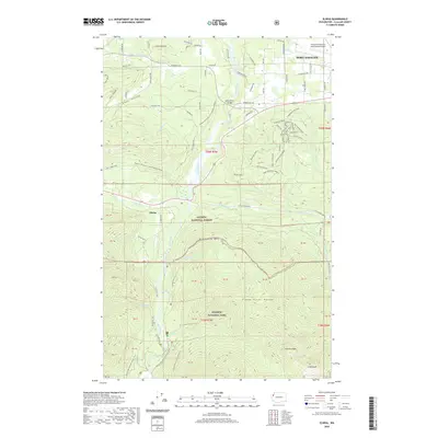 2020 Map of Elwha, 2020 Print
