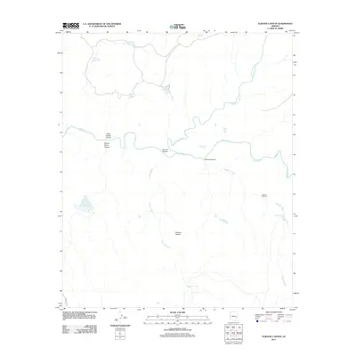 2011 Map of Elwood Canyon, 2011 Print