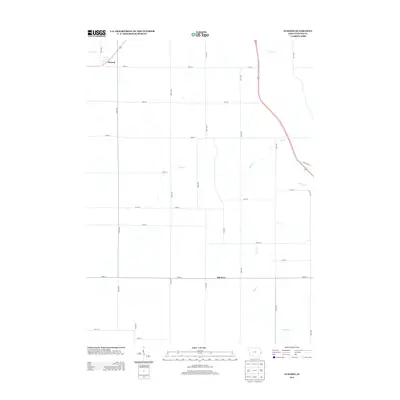 2013 Map of Elwood, 2013 Print