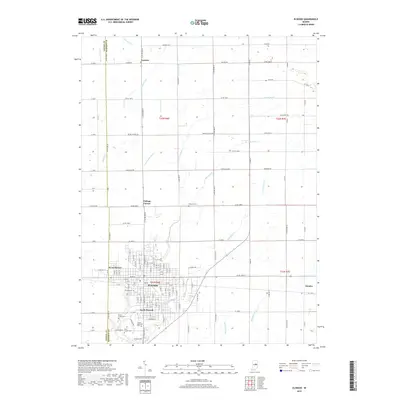 2019 Map of Elwood, 2019 Print