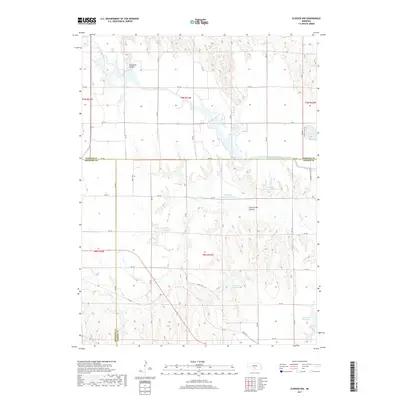 2017 Map of Elwood NW, 2017 Print